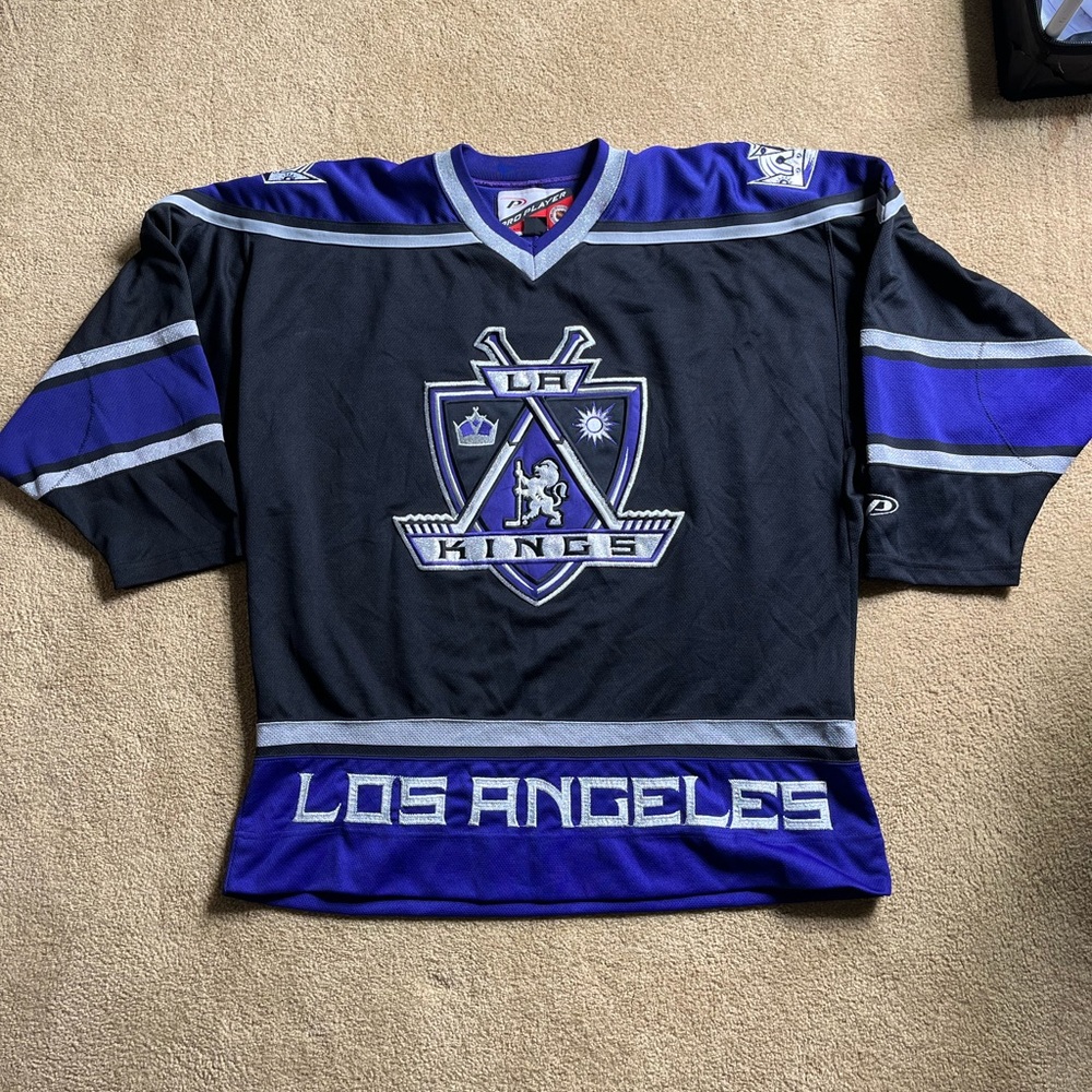 Pro player vtg la kings jersey nhl